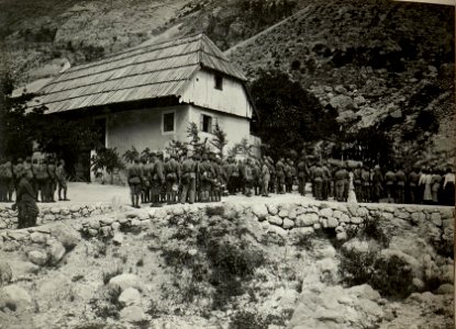 Frohnleichnahms Prozession in SOCA. Aufgenommen am 22. Juni 1916. (BildID 15478668)