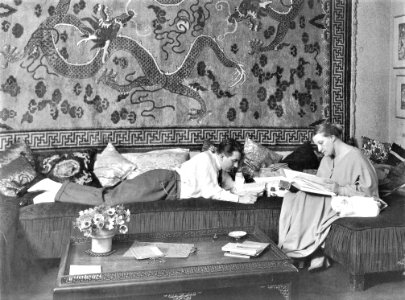 Fritz Lang und Thea von Harbou, 1923 od. 1924 crop2