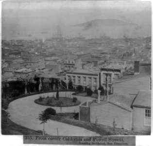 From corner California and Powell Streets looking Northeast, San Francisco LCCN2002722029
