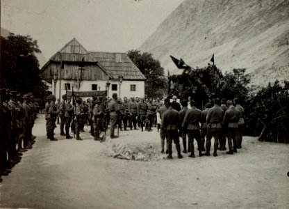 Frohnleichnahms Prozession in SOCA. Aufgenommen am 22. Juni 1916. (BildID 15478661)