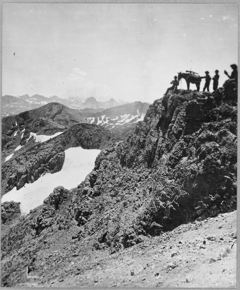 From top of King Solomon Mountain, near Silverton. San Juan County, Colorado. - NARA - 517492