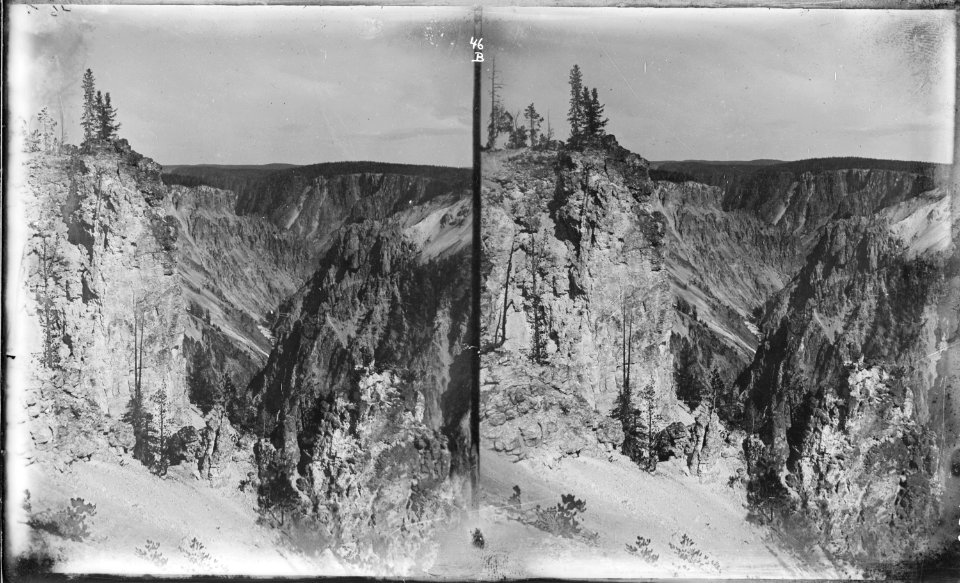 From Inspiration Point. Yellowstone National Park - NARA - 517279