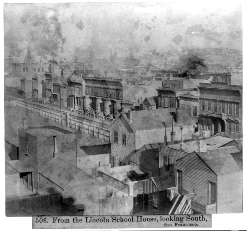 From the Lincoln School House, looking South, San Francisco LCCN2002723584