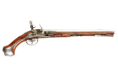 Fromery, flintlåspistol, 1715-1730 - Skoklosters slott - 90776