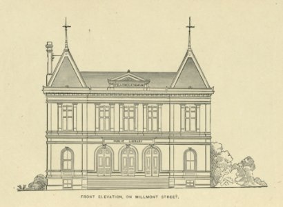 Front elevation on Millmont Street LCCN2007682642