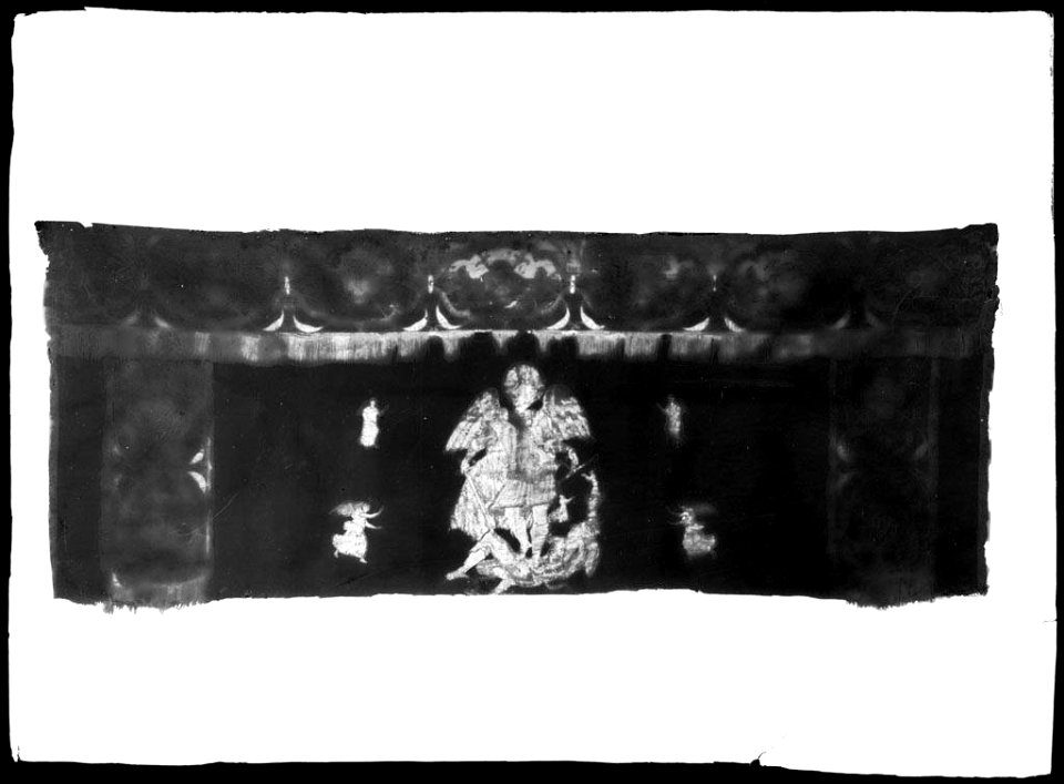 Frontal de l'altar de l'església de Sant Miquel de Vielha (AFCEC SOLER D 1215)