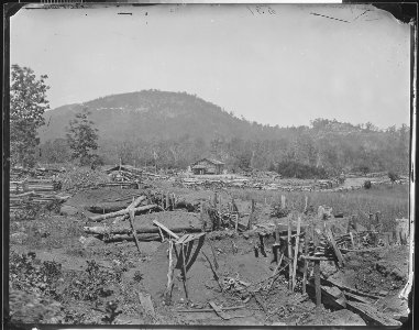 Front of Kenesaw Mountain, Ga., 1864 - NARA - 524941