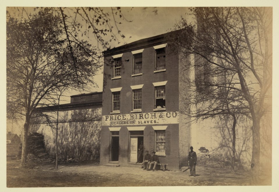Front of slave pen, Alexandria, Va. LCCN2006683273