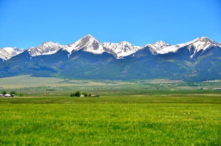 Meadow landscape nature photo