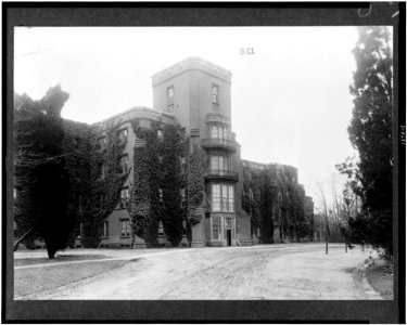 Front elevation of St. Elizabeth's, Washington, D.C. LCCN92501098