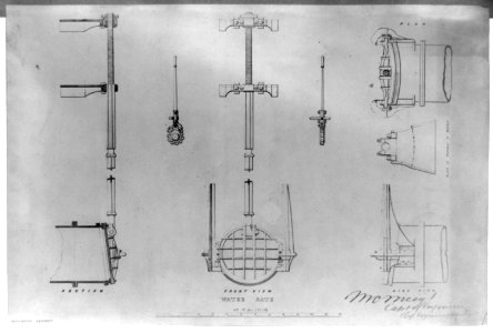 Front view, water gate, Washington Aqueduct LCCN2002717784