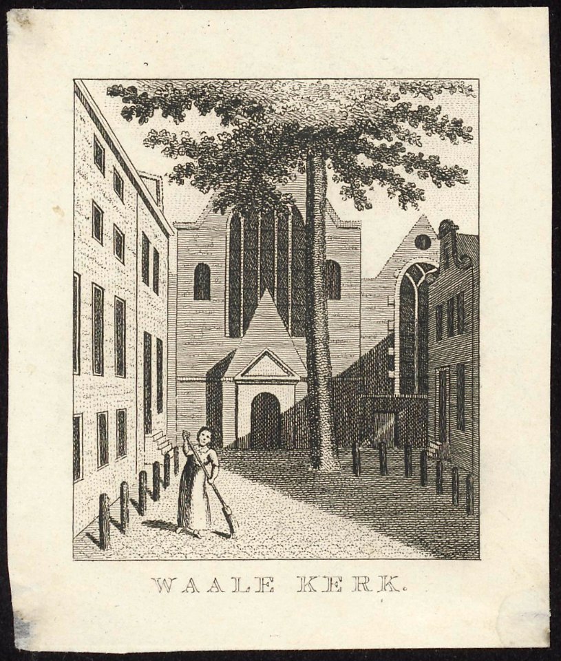 Front view of a Walloon church BWB 2