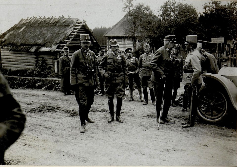 Frontbesuch des bulgarischen Zaren Ferdinand I. (BildID 15550678)