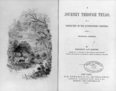 Frontis. illus. of 2 men, 2 horses, pack burro, and dog at tent camp beside stream; also title page LCCN2003653858
