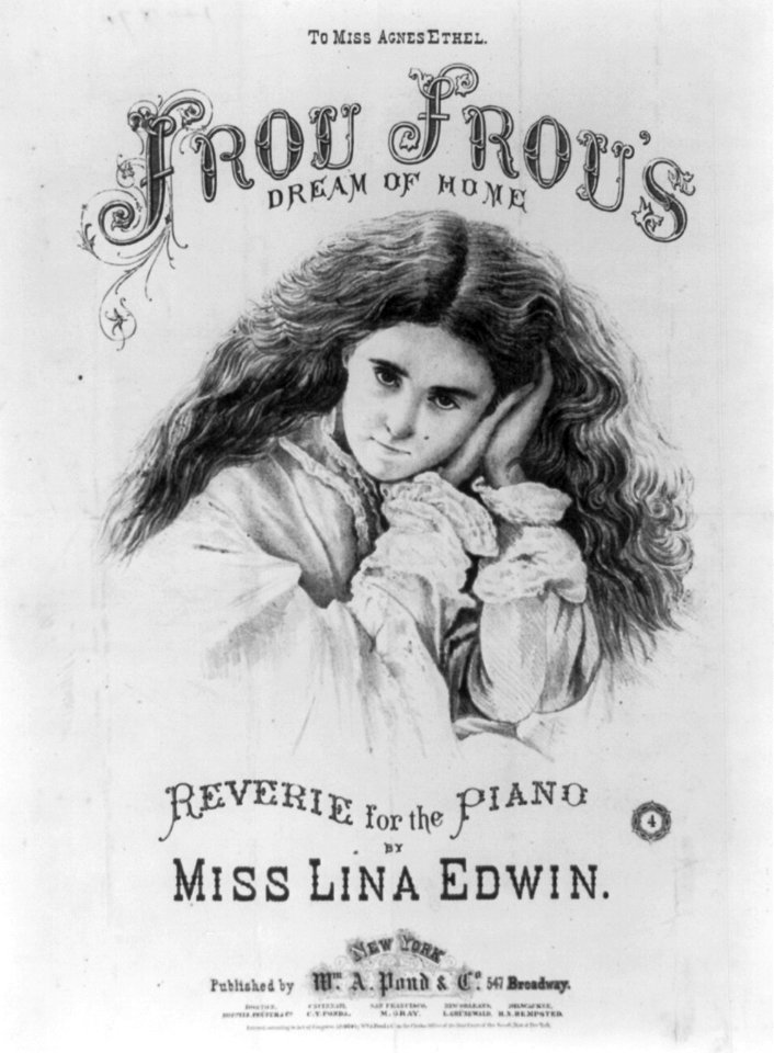 Frou Frou's Dream of Home, by Miss Lina Edwin LCCN2001702303
