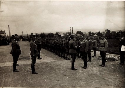 Frontreise Karls I. vonm 14.6. bis zum 18.6.1917 an die Südostfront. Besuch in Ditro, 16.6.1917 (BildID 15565562)