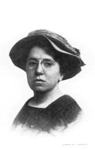 Frontispiece and title page from Anarchism and other essays with bust portrait of Emma Goldman, facing front LCCN2002716783