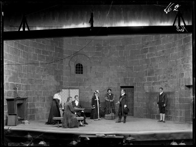 Fru de Lavalette, Dramatiska teatern 1904. Föreställningsbild - SMV - DrT035