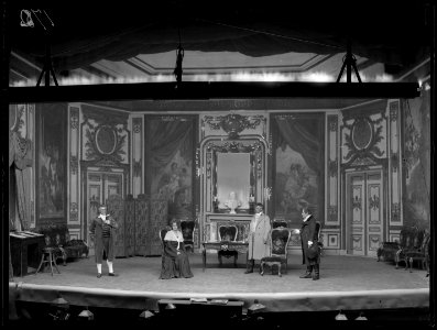 Fru de Lavalette, Dramatiska teatern 1904. Föreställningsbild - SMV - DrT034