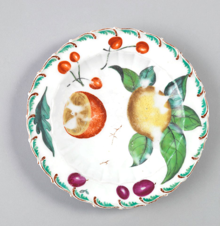 Fruit Plate (England), 1753–56 (CH 18404075)