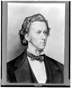 Frédérick Chopin, head-and-shoulders portrait, facing right LCCN91789144