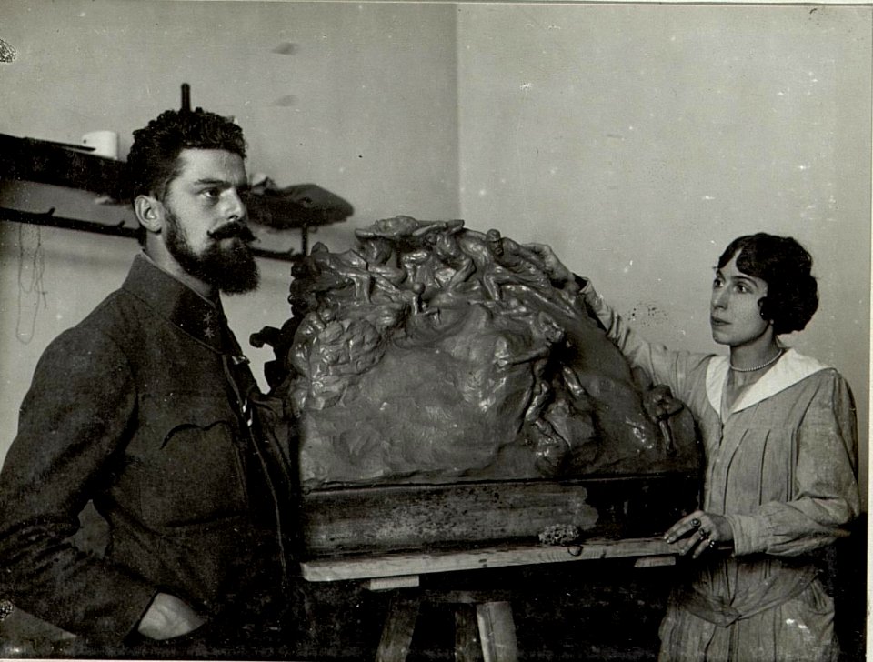 Fräulein von Zamboni und Oberleutnant Plankensteiner (BildID 15520653)