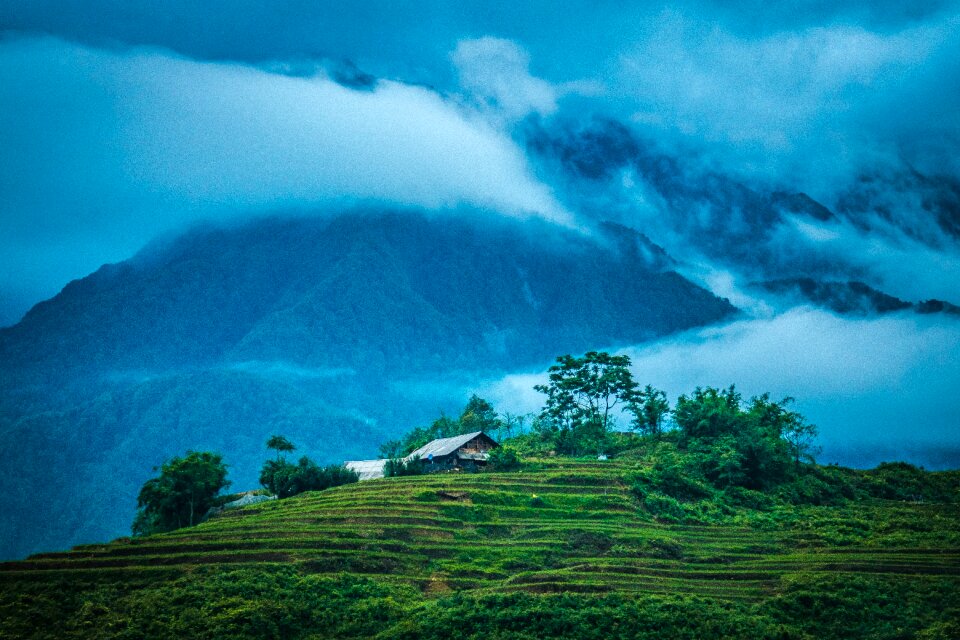 Mountain nature house