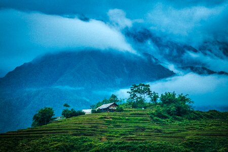 Mountain nature house