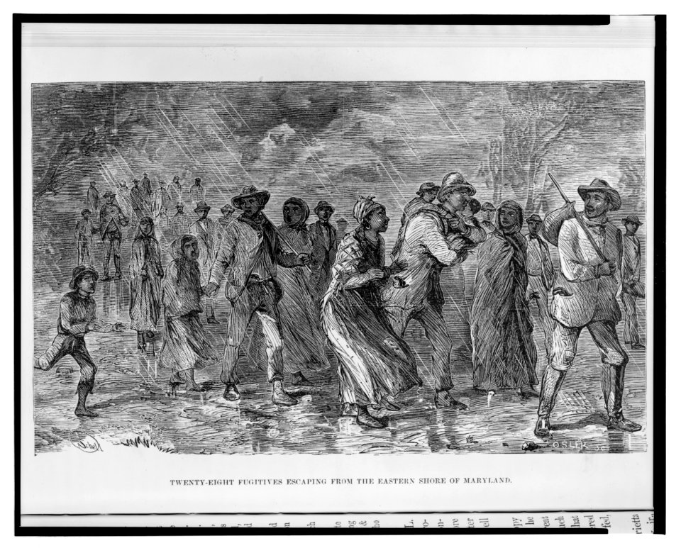 Fugitives escaping from the eastern shore of Maryland. LCCN2002698205