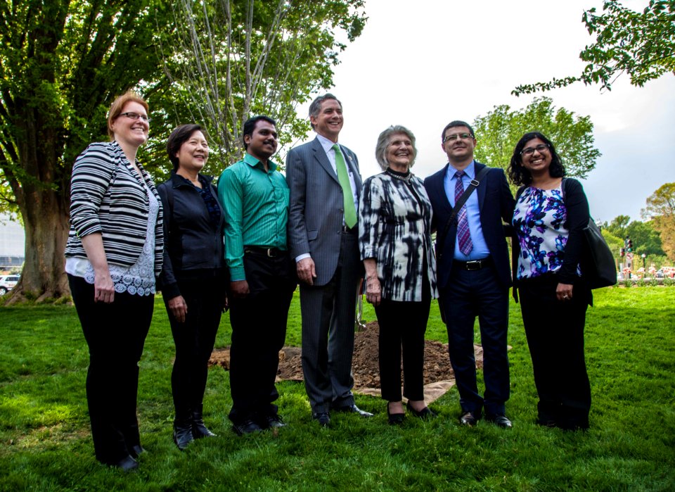Fulbright Program Commemorative Tree Planting Ceremony (26516480921)