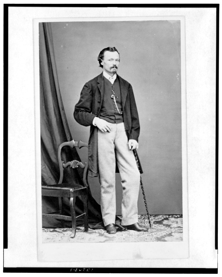 Full-length portrait of a man, standing, facing front LCCN2005692477