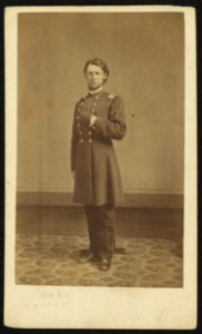 Full-length portrait of an unidentified Civil War soldier) - J.P. Ball, 30 W. 4th St LCCN2010647786