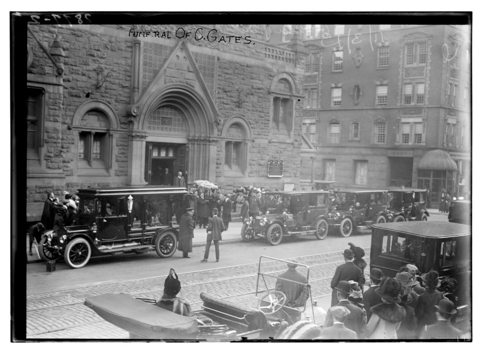 Funeral of C. Gates LCCN2014694561