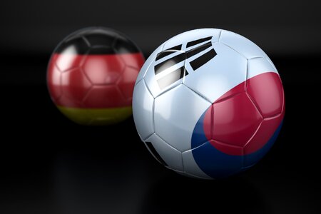 World cup ball flag