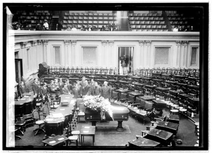 Funeral Sen. Bacon of Ga. LCCN2016820804
