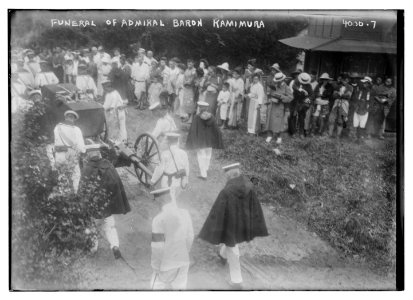 Funeral of Admiral Baron Kamimura LCCN2014702848