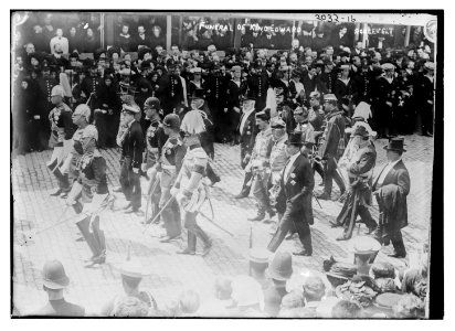 Funeral of King Edward. Roosevelt. LCCN2014688206