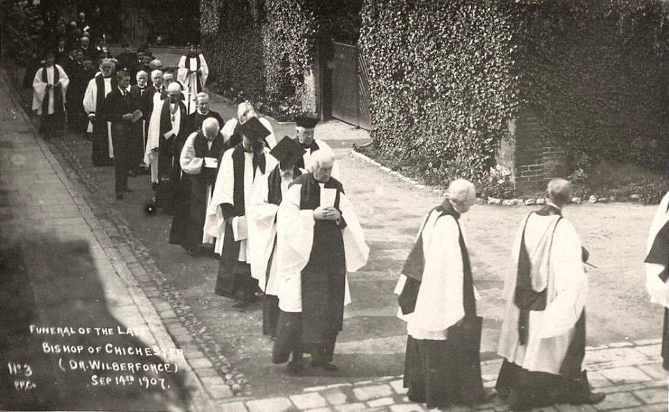 Funeral of Ernest Wilberforce 1907
