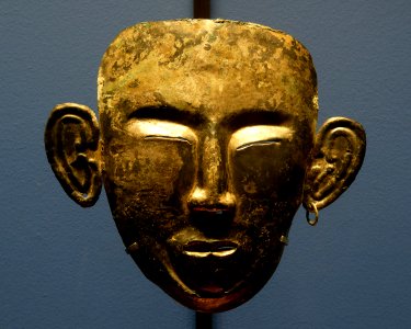 Funerary mask Jehol Guimet MA2352 photo