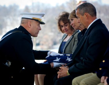 Funeral service for Retired Colonel Charles Waterhouse at Arlington National Cemetary (17020713084)