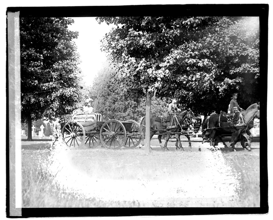 Funeral, Maj. Wm. (...) Manning LOC npcc.05003