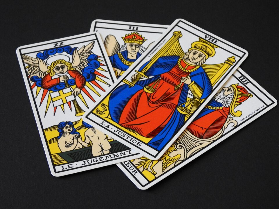 Clairvoyance map tarot