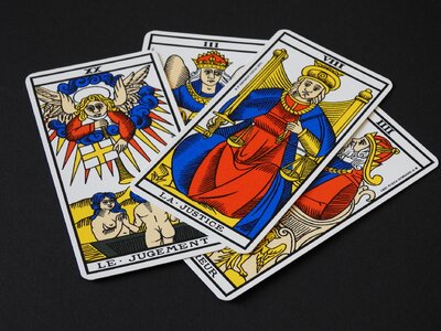 Clairvoyance map tarot