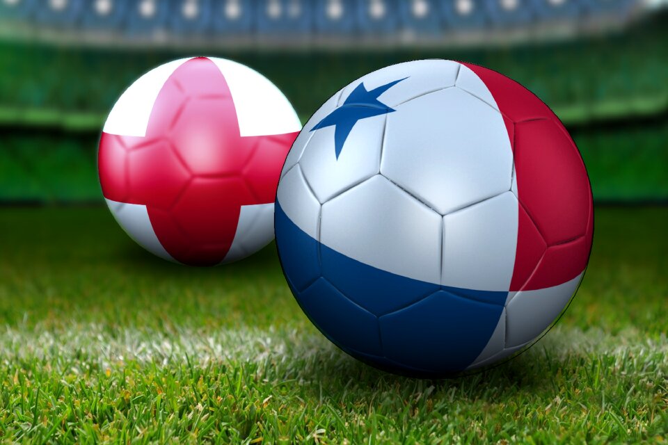 World cup ball flag