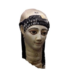 Funerary mask of a woman-MAHG 012485-IMG 1822-white photo