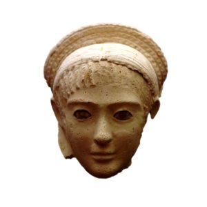 Funerary mask of a woman-MAHG 007059-IMG 1832-white