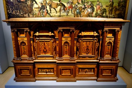 Furniture, Andreas Winckle workshop, Stuttgart, 1581 - Landesmuseum Württemberg - Stuttgart, Germany - DSC03158