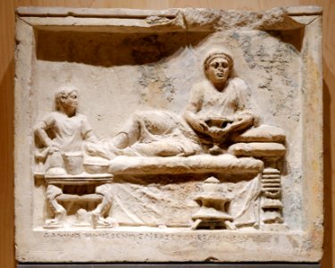 Funerary stele Louvre Ma1673