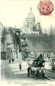 Funiculaire Montmartre début XXe photo