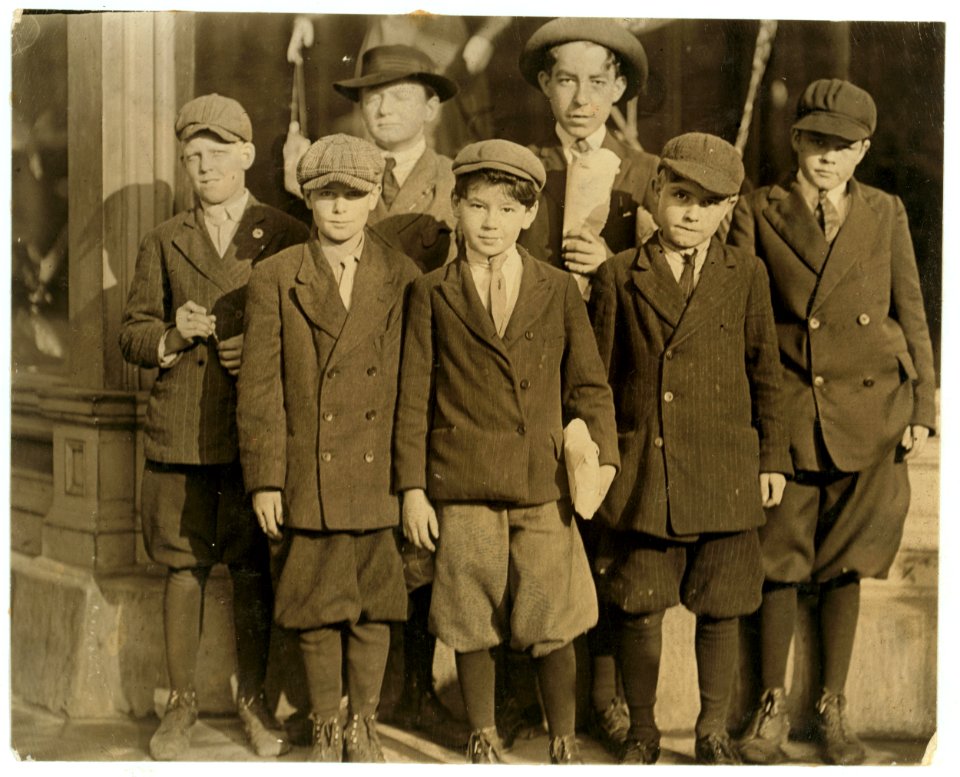 Furchgott's Department Store. Employs large number of youngsters as cash boys and wrappers. Counted nine apparently under 12. One was 9, he said, and other 11. You(n)gest work for $3. a LOC nclc.03846